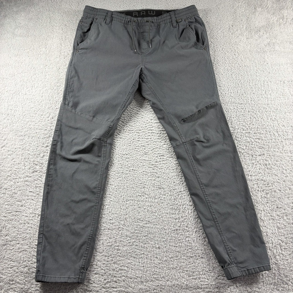 Projek Raw Bungee Jogger Pants Mens Large Gray Stretch Minimal Streetwear 144108